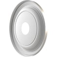 thumbnail image 4 of Ekena Millwork 16"OD x 3 1/2"ID x 1 3/8"P Traditional Thermoformed PVC Ceiling Medallion (Fits Canopies up to 9 1/2"), Bright Coat Aluminum, 4 of 10