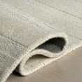 thumbnail image 5 of Rugs USA Vestry Striped Wool Area Rug, 4' x 6', Vestry Ivory, 5 of 8