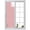 Pink, variant on Sunny Yellow Solid Window Privacy Film, Minimalist Cloth Soft Yellow Linen Texture Frosted Glass Window Clings Static Cling UV Heat Blocking Reusable Door Sticker for Bathroom 23.6 x 59 Inch