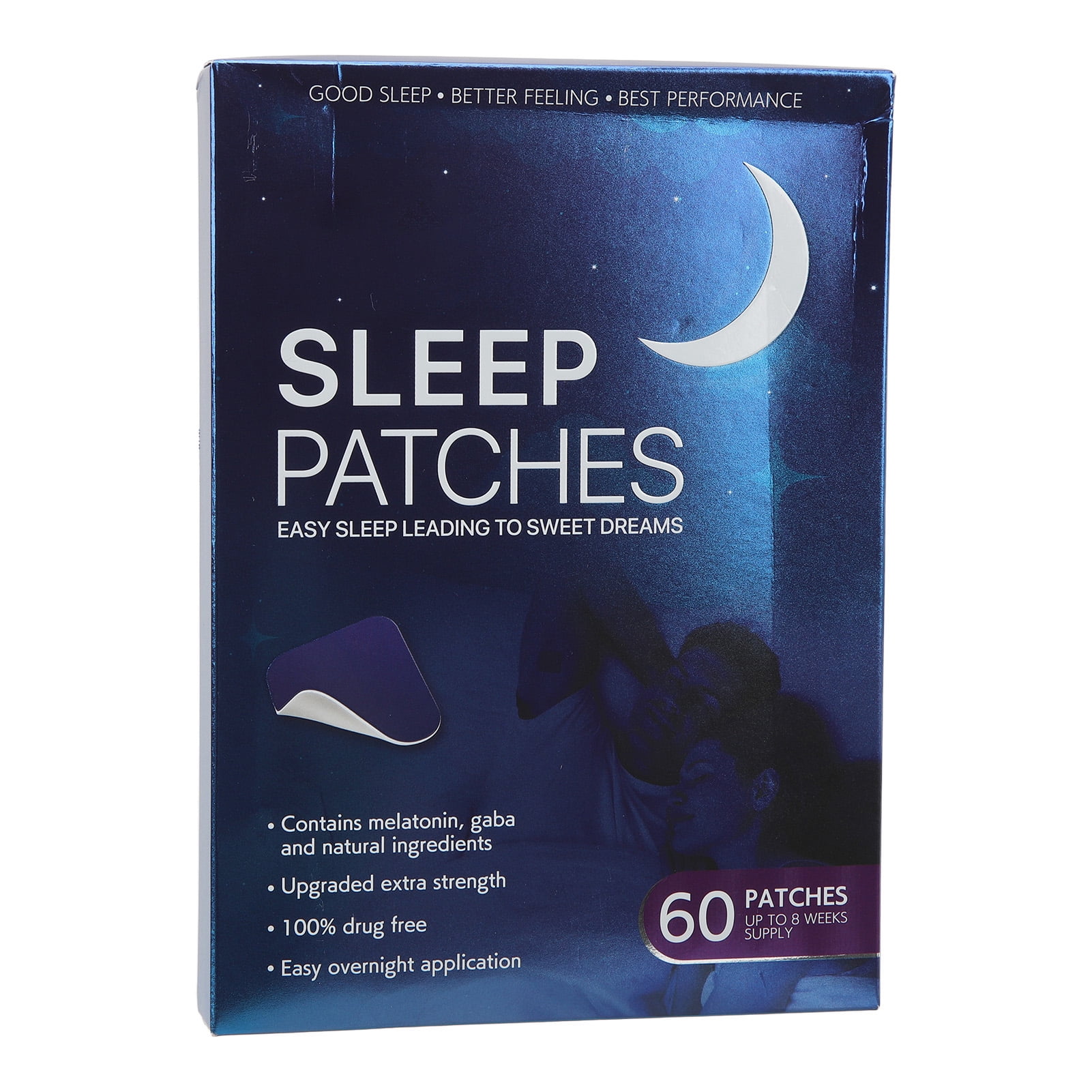 Patchs De Sommeil,coussinets D'aide Au Sommeil,lot De 60