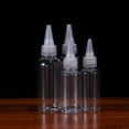 thumbnail image 3 of SEWACC 20Pcs Plastic Squeeze Bottle with Nozzle Tip Transparent 30ML 60ML for General Users in Camping, 3 of 8