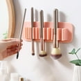 thumbnail image 3 of Papaba Makeup Brush Holder,Wall-mounted Makeup Brush Holder with Suction Silicone Air Drying Makeup Brush Rack Beauty Tools, 3 of 6