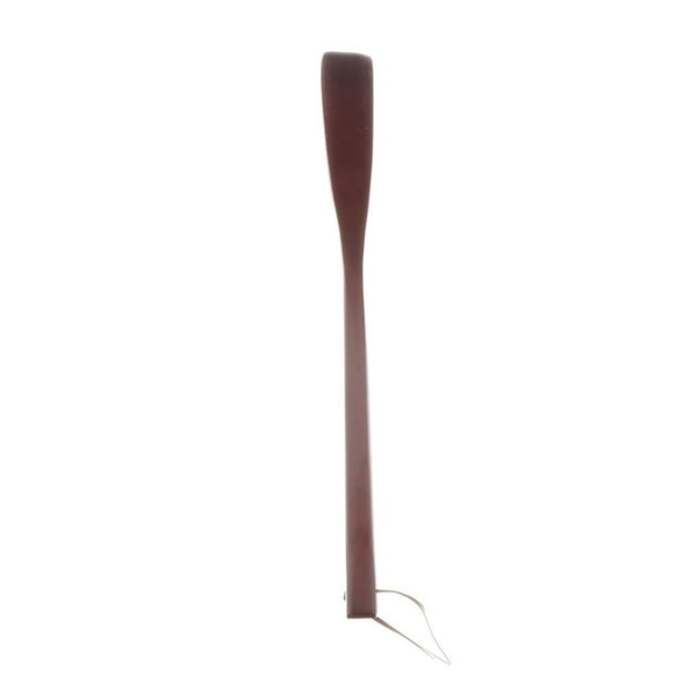 Calzador de madera de 40 cm, muy estable y cómodo. Secoya