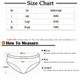 thumbnail image 3 of Sakmal Briefs Womens Underwear Cotton Full Coverage Panties Beige Soft Panties for Women L, 3 of 5