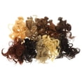 thumbnail image 2 of 10pcs muñeca para trama muñeca para muñecas curly muñecas extensiones para el cabello de la muñeca de bricolaje de muñecas, 2 of 8