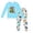 Light Blue, variant on Toddler Boy Casual Clothing Set Children's Dinosaur Printed Crew Neck Long Sleeve Top Long Pants Home Clothes Sets Size 2T ,Beige
