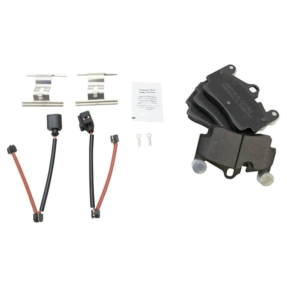 TRQ Brake Pads Semi Metallic Rear for Audi Q7 VW Touareg Porsche Cayenne New BFA73832 Fits select: 2004-2007 VOLKSWAGEN TOUAREG, 2008-2009 VOLKSWAGEN TOUAREG 2