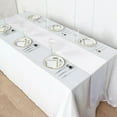thumbnail image 4 of BalsaCircle 5 Pieces White 12" x 108" Polyester Table Top Runners Wedding Party Linens, 4 of 8