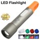 thumbnail image 2 of 1 Set LED Torch Zoomable Ultra-Bright Multiple Lighting Modes Long Irradiation Distance Aluminum Alloy Outdoor Powerful LED Portable Flashlight Set Ca, 2 of 5
