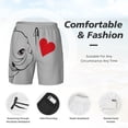 thumbnail image 5 of Lsque Mens Swim Trunks Animal Bulldog1 Pattern - Bathing Suit Compression Liner - Beach Swim Shorts Swimwear - (S-3XL) - Stretch Quick Dry -3X-Large, 5 of 9