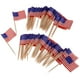 thumbnail image 5 of 200X Palillos Bandera Palillos de Decorativos con Bandera Decoraciones de Comida para Fiestas para Sunnimix Adhesivos decorativos para palillos decorativos, 5 of 8