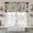 Black, variant on Cute Cat Tier Curtains 36 Inch Length, Black Beige Vintage Animal Cafe Short Curtains for Bathroom Over Sink, Small Kitchen Curtain Light Filtering Tiered Drapes 2 Panels 27.5"Wx36"L