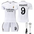 thumbnail image 1 of 2425 Camiseta del Real Madrid traje de uniforme de fútbol local 8 Cross No. 9 Mbappe camiseta transfronteriza nuevo estiloNo 11, 1 of 2
