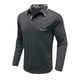 thumbnail image 4 of Men's Spring And Autumn Solid Color T-shirt Lapel 3 Button Open Placket Button Long Sleeved TopXL, 4 of 5