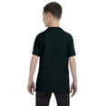 thumbnail image 2 of Gildan 3 Pack Youth Boys Heavy Cotton Black T-Shirt, L, 2 of 3