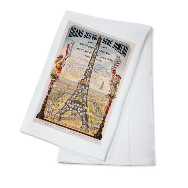 Grand Jeu Du Bebe Jumeau Vintage Poster France C 18 100 Cotton Kitchen Towel Walmart Com Walmart Com