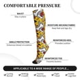 thumbnail image 2 of Pofeuu Cute Dog Print Compression Socks for Women & Men Circulation - Best Support for Nurses,Running,Athletic,Sports, 2 of 7