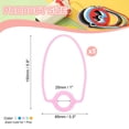 thumbnail image 2 of Uxcell 5Pcs Silicone Water Bottle Lanyard, Reusable Tumbler Strap Water Bottle Handle Holder With Strap for Beverage Carry Traveling Take Out, Multicolor, 2 of 6