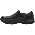 thumbnail image 6 of Skechers Loafers for Men Relaxed Fit Canvas Slip-On Casual Shoes Memory Foam Insole Moc Toe Elastic Panels Flexible Outsole, 6 of 7