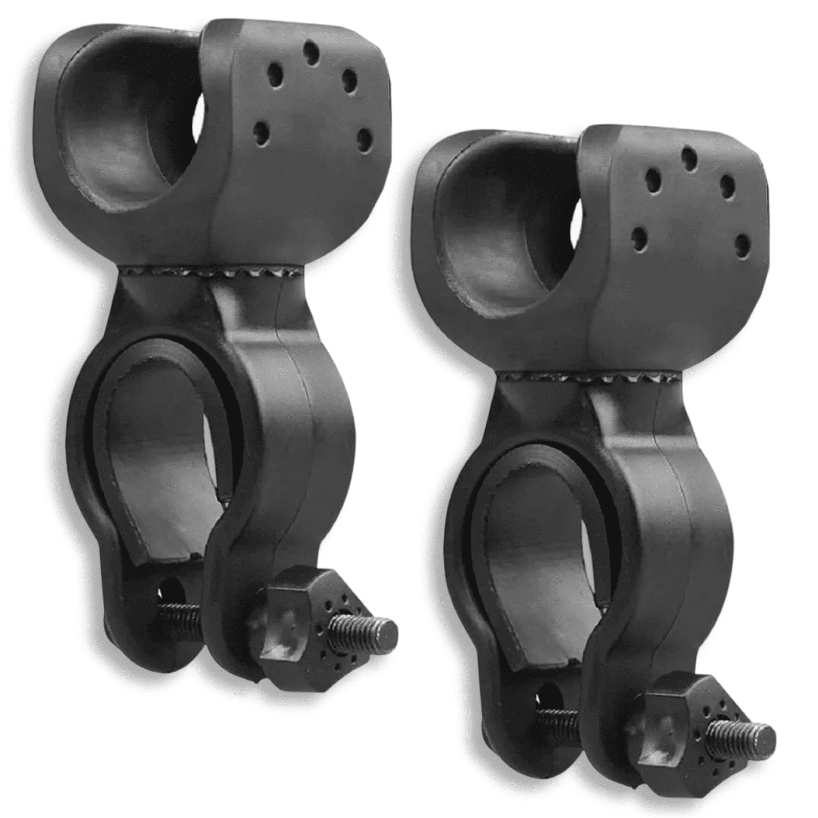 2PCS Cane Holder for Walker,Walking Stick Holders,Universal Walking Stick Holder for Wheelchair,Durable Cane Holder Walking Stick Holder Accessories for Wheelchairs Electric Scooters Elderly Walkers