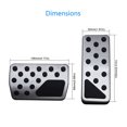 thumbnail image 4 of Gas Brake Pedal Cover Fit for Jeep Grand Cherokee Dodge Durango 2007-2017, 4 of 8