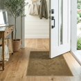 thumbnail image 2 of ODIKA 2'x3' Washable Accent Rug Vintage Abstract Earth Tone Medallion With Distressed Boho Border for Bedroom, Nursery, RV, Pet Friendly, Bedside Mat, 2 of 7