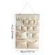 thumbnail image 3 of Organizador de pared con múltiples bolsillos | Soporte de pared con cuerda resistente y varilla de madera, 3 of 8