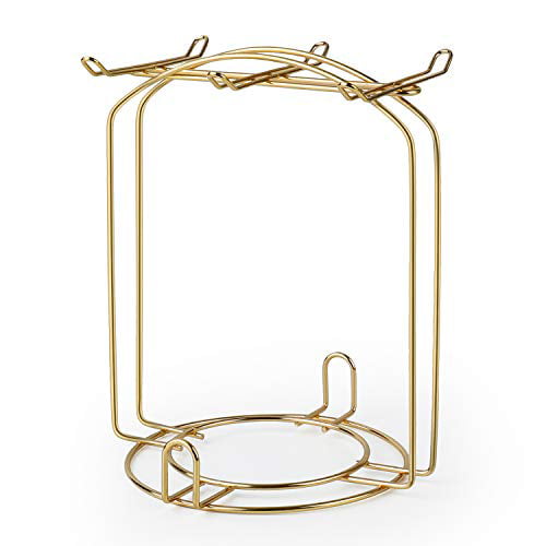 Stainless Steel Wire Rack Display Stand Service for Tea Cups,Bracket by Pukka Home Display Stand