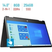 HP Pavilion x360 m 14 FHD Touch 2- in-1 Laptop/Tablet PC, Intel Core i5-1135G7 up to 4.2GHz, 8GB DDR4, 256GB SSD, Backlit KB, Fingerprint Reader, B&O Play, W10 w Mazepoly Accessories