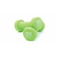 thumbnail image 2 of Primozu FIT Neoprene Dumbbells (3LB - Green - Pair), 2 of 4