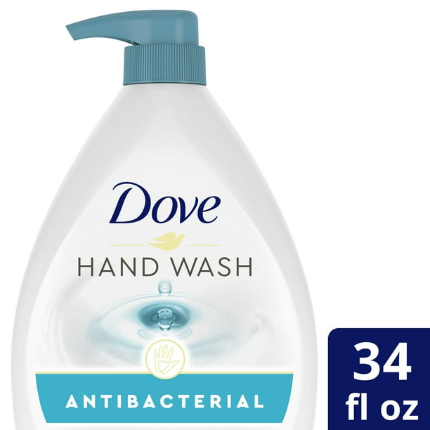 Dove Care & Protect Antibacterial Liquid Body Wash, 34 oz
