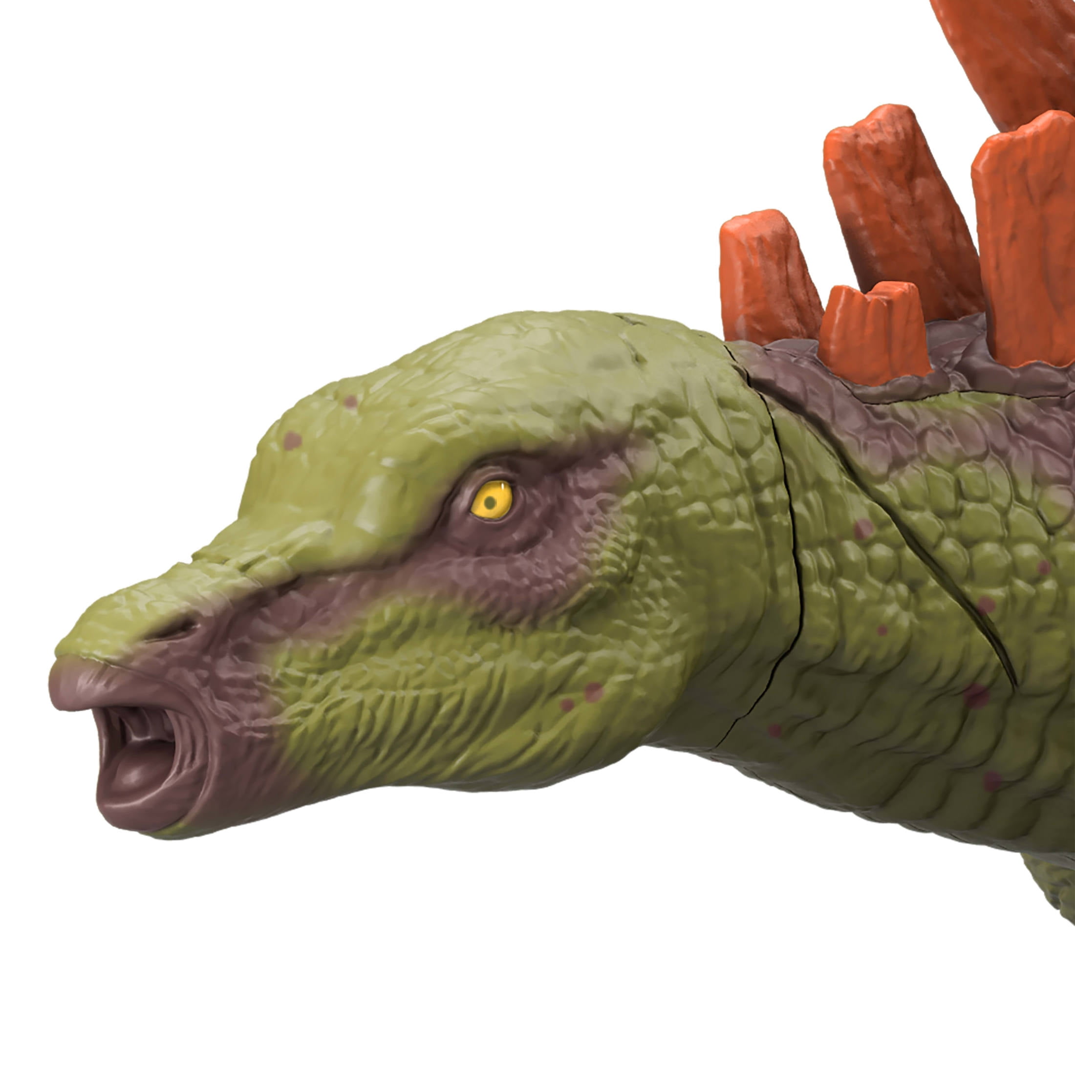 Jurassic World Chaos Theory Wild Roar Kentrosaurus Action Figure, Strike Attack & Sound Dinosaur Toy