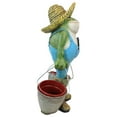 thumbnail image 4 of Design Toscano HF300718 Buckets The Garden Frog Statue, Full Color, 4 of 8