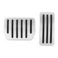 thumbnail image 1 of OUSITAID 2 Pcs/set Car Aluminum Alloy Pedals Throttle Brake Foot Pad Covers Automobile Replacing Parts Replacement for Model 3, 1 of 10