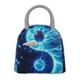 thumbnail image 1 of Balery Blue Yin And Yang Bolsa de Almuerzo para Mujeres, Caja de Almuerzo, Bolsa de Almuerzo Pequeña Impermeable, Tote de Almuerzo Reutilizable con Gran Capacidad, 1 of 6