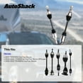 thumbnail image 3 of AutoShack Rear ATV Axle Shaft Assembly for Honda, TRX680FA FourTrax Rincon 2006-2020 TRX650FA FourTrax Rincon 2003, Left or Right, 3 of 5