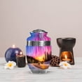 thumbnail image 5 of MUKTIVE Northern Lights Cremation Urn, Human Ashes for Women, Decorative Purple Urns for Men, Large Memorial Urn for Parents, Decorative Car Funeral Urns, 10 Inch, 5 of 7