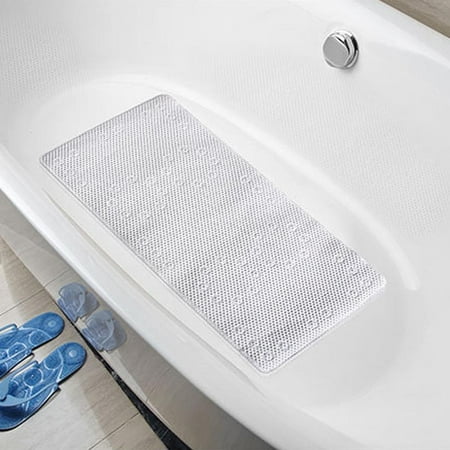 Topincn Universal Non Slip Pvc Shower Mat Bathtub Antislip