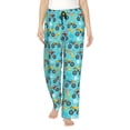 thumbnail image 1 of Fotbe Cartoon Monster Truck Pantalones de Pijama para Mujer, Pantalones de Dormir, Pantalones Pj con Cordón y Bolsillos-X-Large, 1 of 6