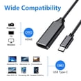 thumbnail image 4 of Adaptador USB C a HDMI, adaptador tipo C a HDMI 4K con salida de audio y video para MacBook Pro 2018/2017/2016, Samsung Note 9/S9/Note 8/S8 y más., 4 of 5