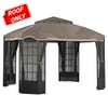 Sunjoy Replacement Canopy set (Deluxe) for L-GZ120PST-2D Bay Window Gazebo