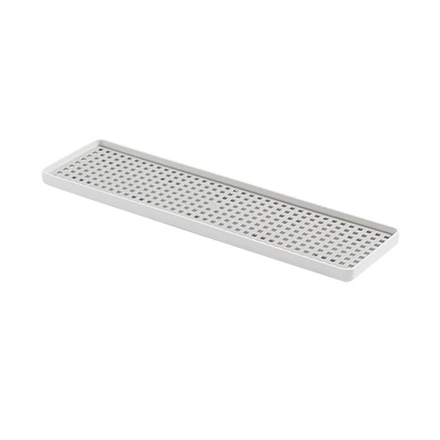 Estante de almacenamiento multiusos Soledad escurridor de platos desmontable 38cmx10.5cmx1.7cm