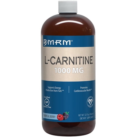 MRM L-Carnitine 1000, Tropical Berry, 32 Fl Oz
