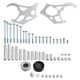 thumbnail image 1 of Kit de soporte para compresor de CA,Kit de soporte de compresor de aire acondicionado compatible,Kit de soporte para compresor de CA Montaje del compresor de CA,Soporte de Aire Acondicionado, 1 of 9