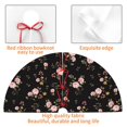 thumbnail image 4 of Yiaed Flowers Print Christmas Tree Skirt , Tree SkirtsTree Mat for Christmas Winter Holiday Indoor Decorations-36", 4 of 7