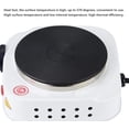 thumbnail image 4 of Mini Stove, Electric Single Burner, Compact and Portable, Adjustable Temperature Hot Plate, 500W Multifunctional Home Heater, 4 of 5