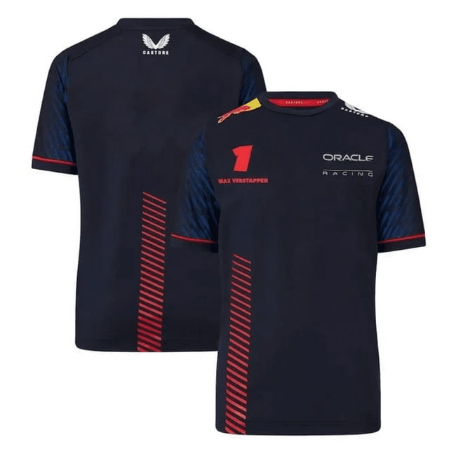 New Hot Selling Men's F1 Racing Competition Outdoor Extreme Sports Economical Breathable Bull Red Animal Riding Summer Breathabl