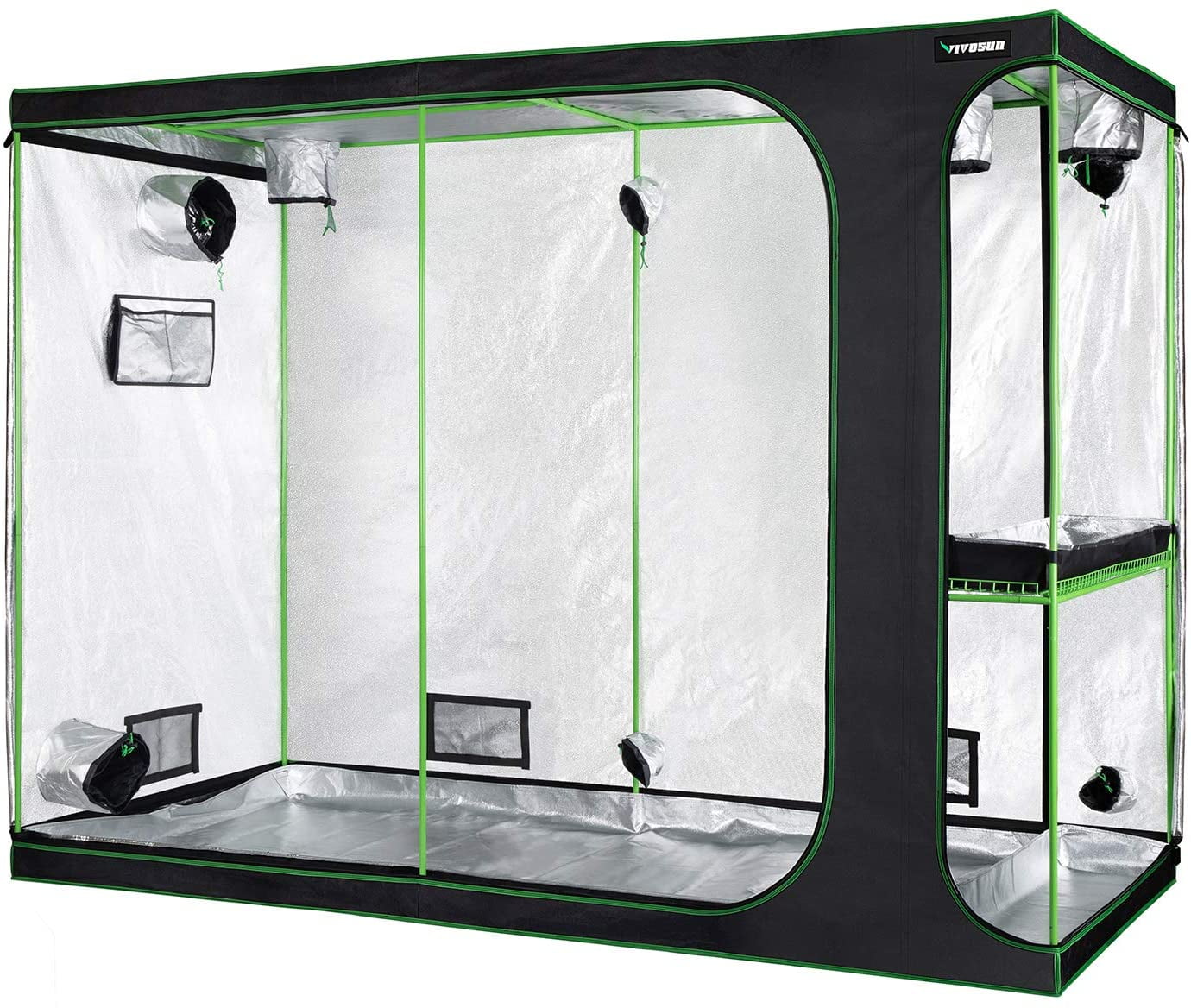 VIVOSUN Indoor Grow Tent Hydroponic 100% Reflective Mylar Non Toxic Room Box 