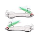 thumbnail image 2 of Señuelo de pesca de 20g, cuchara para pene con ganchos, cebo de lentejuelas de Metal, aparejos divertidos, cuchara, 2 uds., 2 of 5