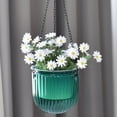thumbnail image 4 of OULII 1Set Hanging Hook Flower Pot Plastic For Homeowners 24X6.5X6.5in, 4 of 8